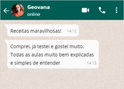 geovana depoimento curso iogurte caseiro natural